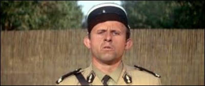 Comment s'appelle le maréchal des logis Merlot, interprété par Christian Marin ?