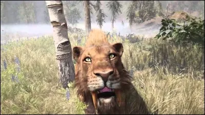 Comment s'appelle le tigre à dents de sabre qui tue les membres de l'équipe au début du jeu ?