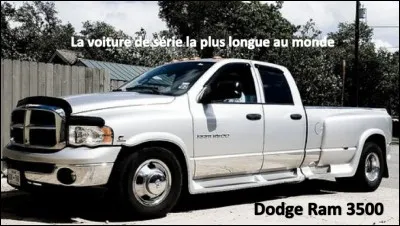 Quelle est la longueur de la plus grande voiture de série ?