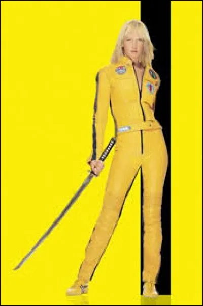 Ce film où Uma Thurman, moulée dans sa combinaison jaune, découpe ses ennemis à grands coups de katana, a pour titre :