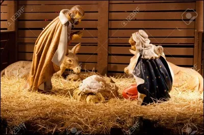 On célèbre la naissance de Jésus le jour de/d'...