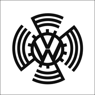 En quelle année le constructeur Volkswagen utilisait-il ce logo ?