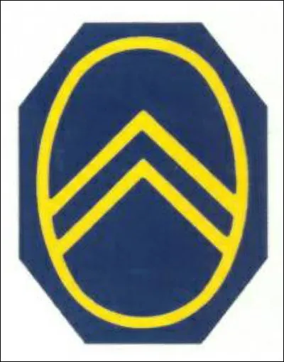 En quelle année le constructeur Citroën utilisait-il ce logo ?