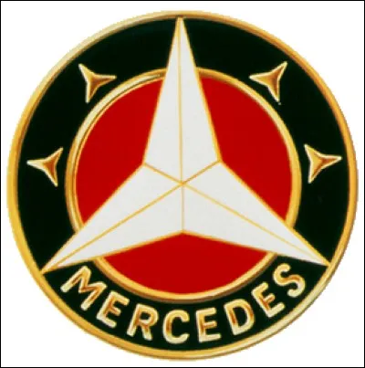En quelle année le constructeur Mercedes utilisait-il ce logo ?