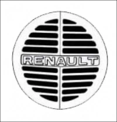 En quelle année le constructeur Renault utilisait-il ce logo ?