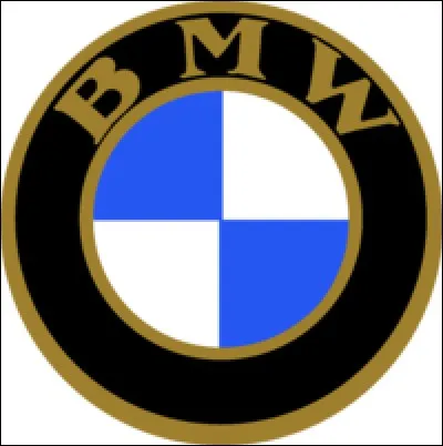 En quelle année le constructeur BMW utilisait-il ce logo ?