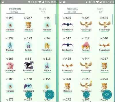 Quel jeu Pokémon (sur mobile) est sorti en 2016 en impliquant la 1re génération ?