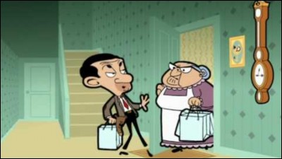 Comment s'appelle la voisine (logeuse) de Mister Bean dans le dessin animé ?
