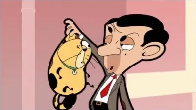 Comment s'appelle le chat de la logeuse (voisine) de Mister Bean ?