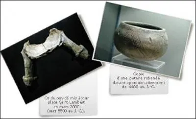 Plus tard, les hommes prhistoriques commencent l'agriculture et l'levage. Les collines fournissent le gibier et le bois.