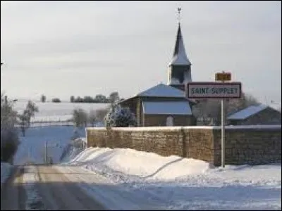 Nous prenons un peu d'avance sur l'hiver avec une vue enneig&eacute;e de Saint-Supplet. Commune du Grand-Est, dans l'arrondissement de Briey, elle se situe dans le d&eacute;partement ...