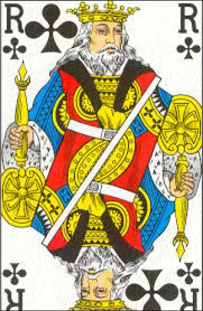 Comment se nomme le roi de trèfle dans un jeu de cartes ?