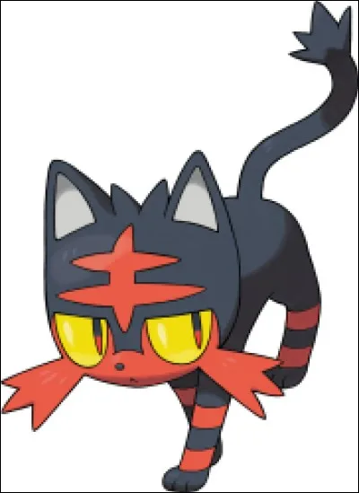 Quel est ce Pokémon de type feu ?