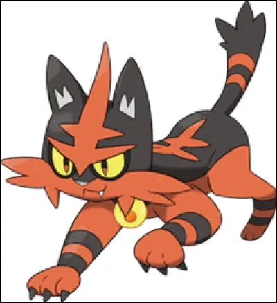 Quel est ce Pokémon de type feu ?