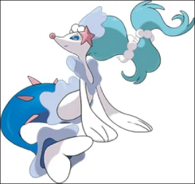 Quel est ce Pokémon de types eau et fée ?
