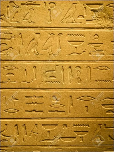 Quelle était la forme d'écriture en Egypte ?