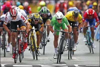 Qui a remporté le plus de fois le maillot vert de meilleur sprinteur ?