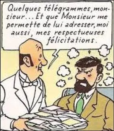 Comment se nomme le domestique du capitaine Haddock ?