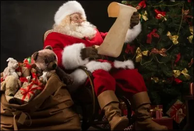 L - Chaque année, le père Noël reçoit les lettres des enfants à "Libourne", en France.