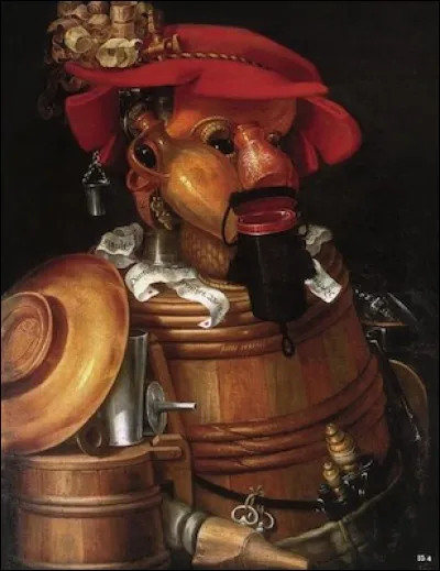 Tel le ventre au sortir d'une table bien garnie, je suis la partie large d'une lettre calligraphique. Entièrement occupé, je suis à mon maximum. Je suis le mot :