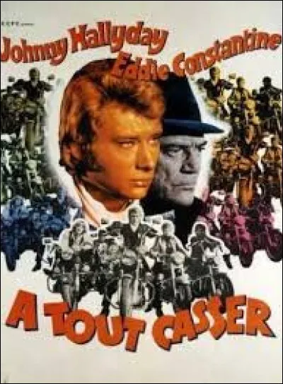 Quelle est la moto de Johnny dans le film "À tout casser" ?