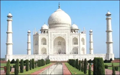 Pour construire le Taj Mahal, plus de 1 000 éléphants furent nécessaires pour acheminer du marbre.