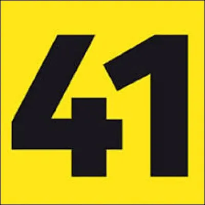 Quel département a pour numéro le 41 ?