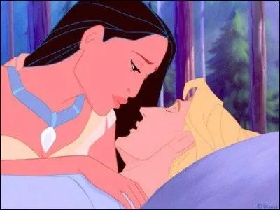 De quel jeune colon Pocahontas est-elle tombée amoureuse ?