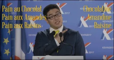 Pour Kevin, on dit "pain au chocolat" ou "chocolatine" ?
