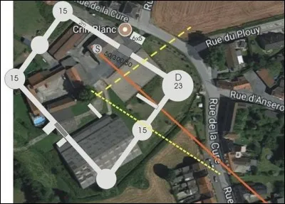 Au Moyen Age un château fort fut érigé à Rumes, il fut construit par ...