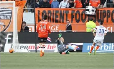 En avril 2014, lors d'un match au scénario très spécial avec 11 joueurs contre 10, Lorient était mené 1-4 par Montpellier à la 87e minute. Mais que se passa-t-il ensuite ?