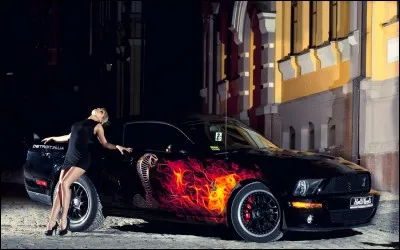 Dans quelle voiture se déplace-t-elle ?