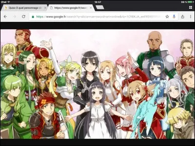 De quel manga proviennent ces personnages ?