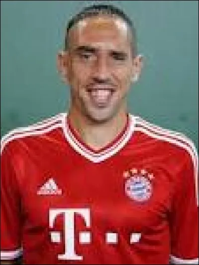 Quel est le niveau de Franck Ribéry en 2014 ?