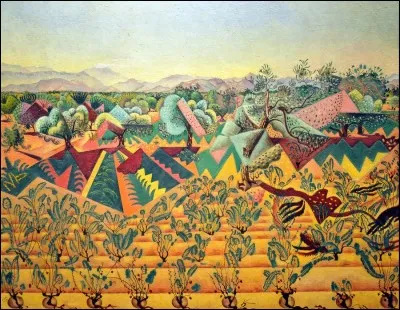 Ce tableau s'intitule "Vignes", qui en est le peintre ?