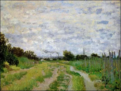 Qui a peint "Chemin dans les vignes" ?