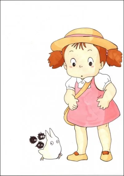 Elle a un frère et un ami nommé Totoro. Qui est-ce ?