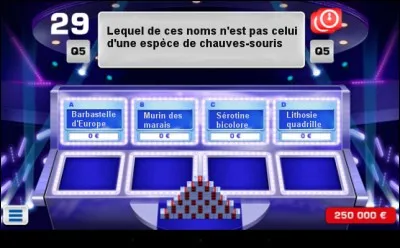 /Money Drop/ Répondez à cette question.