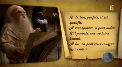 /Fort Boyard/ Répondez à cette énigme du Père Fouras.