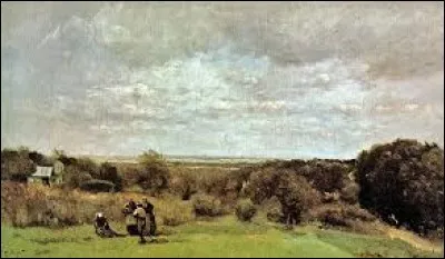 Qui est le peintre de "La vendange à Sèvres" ?