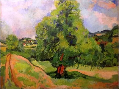 Qui a peint ce "châtaignier à Ségalas" ?