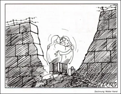 Trou dans un mur pour recevoir un boulin.