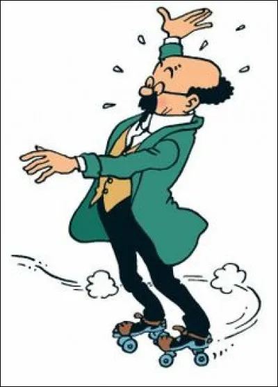 Le prénom de ce distrait professeur, c'est Tryphon et il est parfois calme sauf quand on le traite de zouave ; c'est un dur d'oreilles, moustachu et lunettes rondes, il est un anachronisme sur pied mais grâce à ses inventions, Tintin s'est retrouvé en sous-marin et en fusée vers la lune ! Il s'agit de :