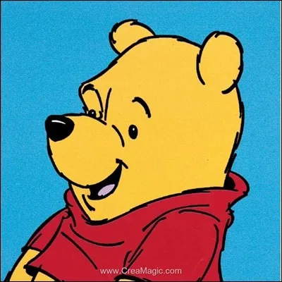 Il est tellement gentil, il a le coeur grand ouvert et il aide ses amis. À peine a-t-il un minuscule péché mignon, le miel comme tout ourson. C'est :