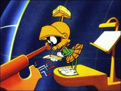 Peu épeurant à vue d'il ou d'oreille, pourtant ce personnage peut faire éclater notre planète mais Bugs Bunny et Daffy Duck sont là pour nous protéger. C'est :
