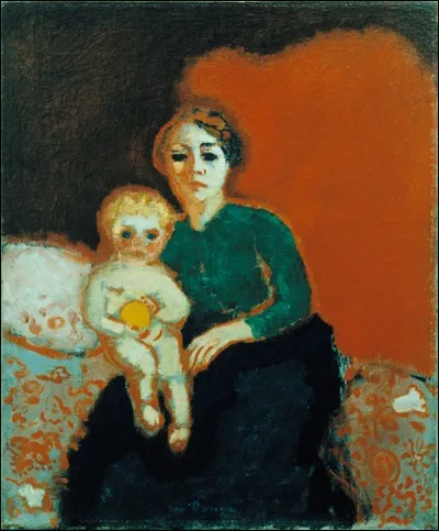Qui a représenté cette "Femme au bambin" ?
