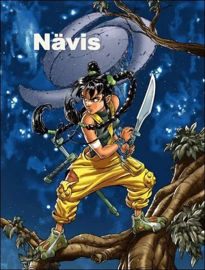 De quelle bande dessinée Nävis est-elle l'héroïne ?