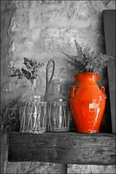 Suite à votre passage dans les Alpes-Martimes, vous avez rapporté un petit souvenir pour Mamie. C'est une poterie en céramique, où l'avez-vous trouvée ?