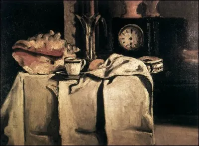 Qui a peint "Coquillages et pendule noire" ?