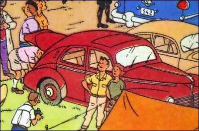 Dans quel album peut-on voir cette Peugeot 203 ?